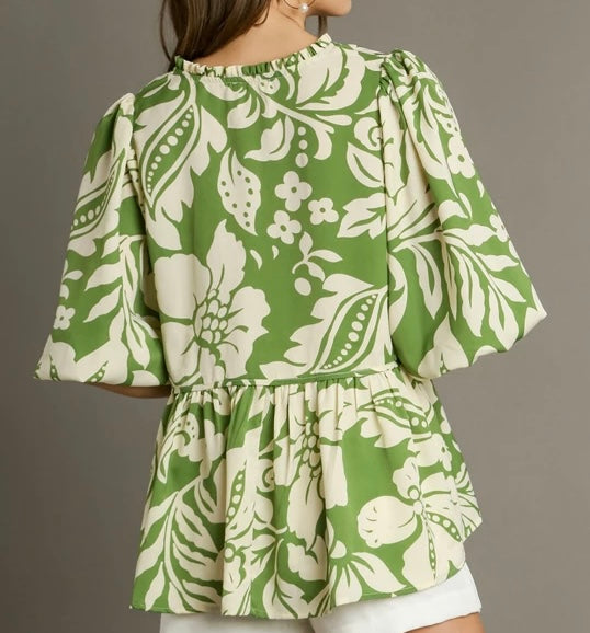 Kai Floral Tie Tops