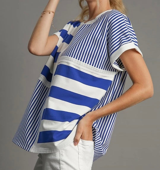 Mustang Striped Top