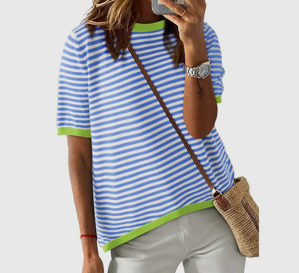 Shoreline Stripes Top