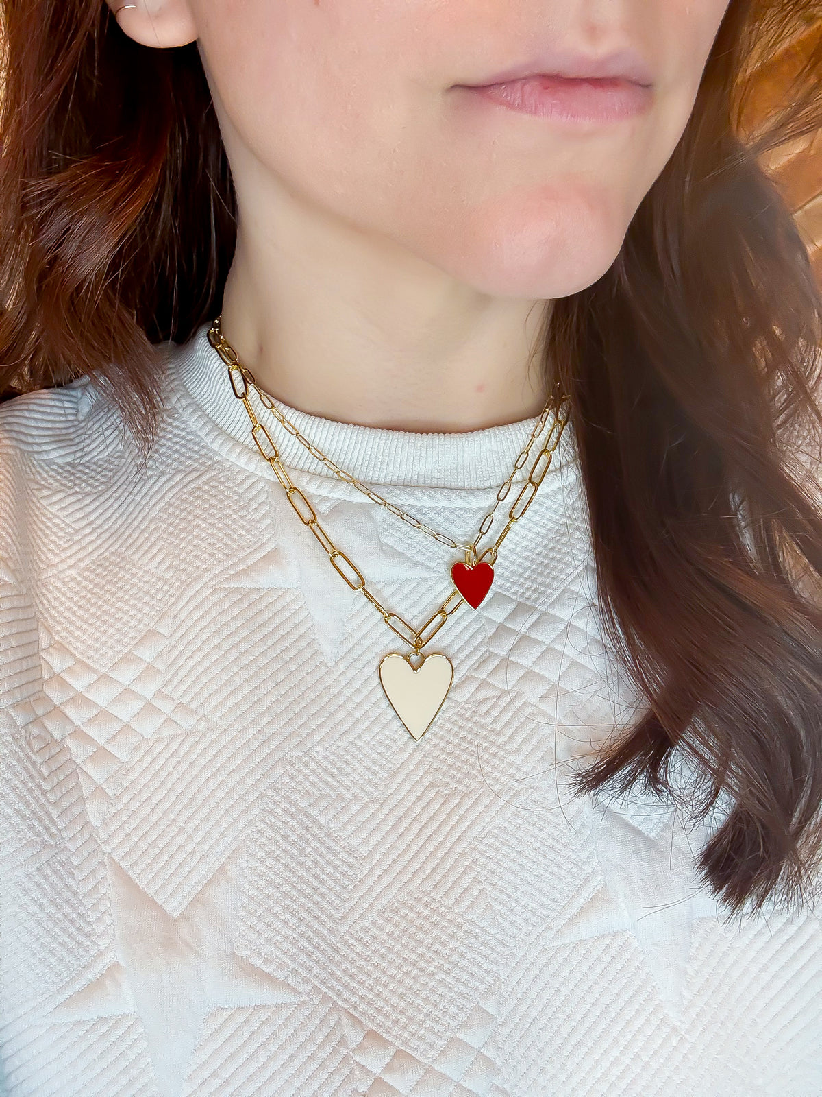 Mini Bella Heart Necklaces