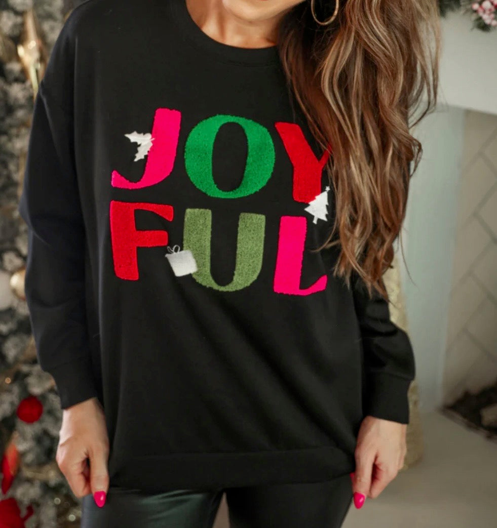 Joyful Pullover Sweater