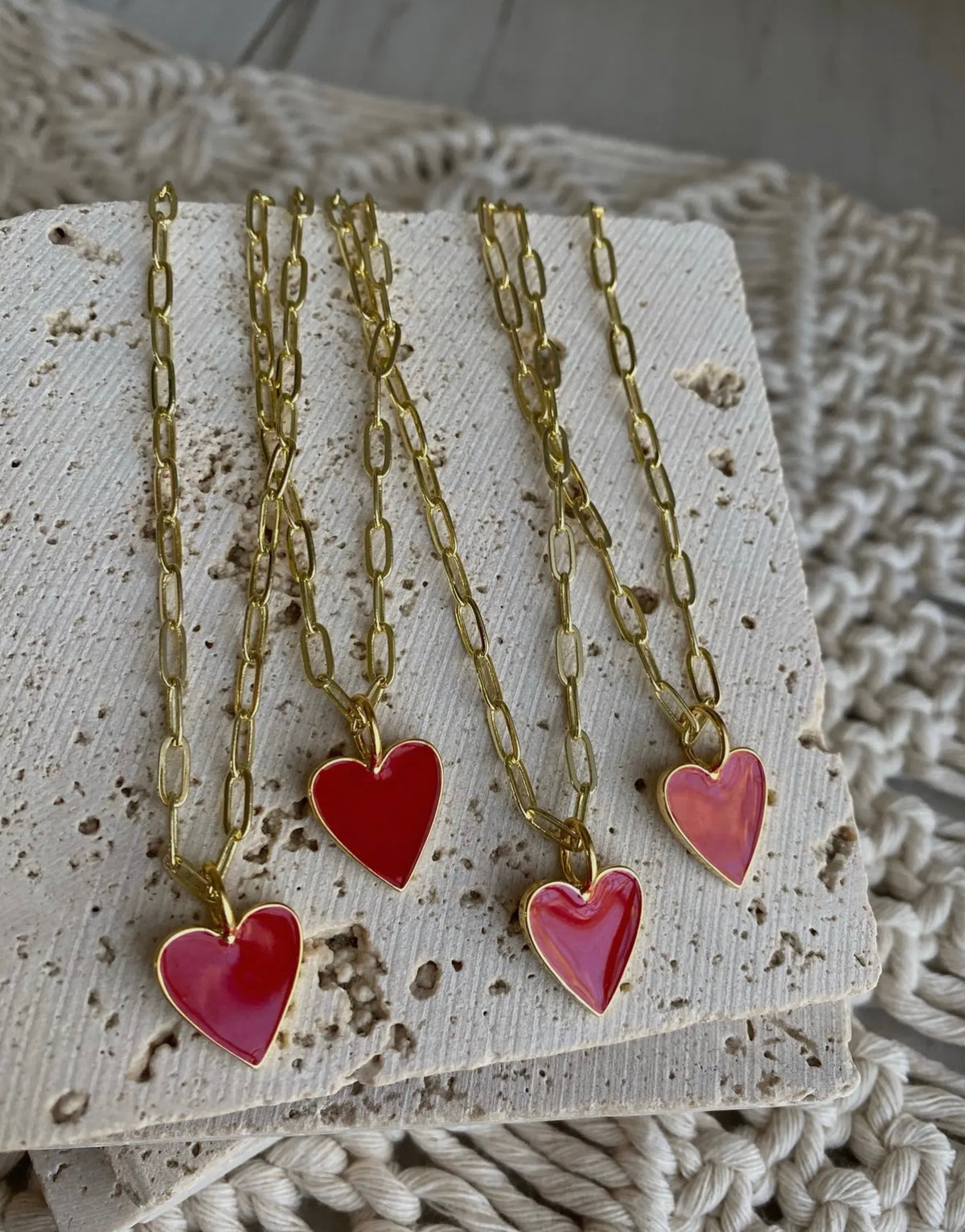 Bella Heart Necklaces