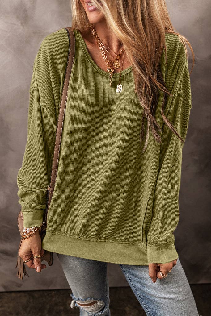 Ella Reverse Seam Sweatshirt