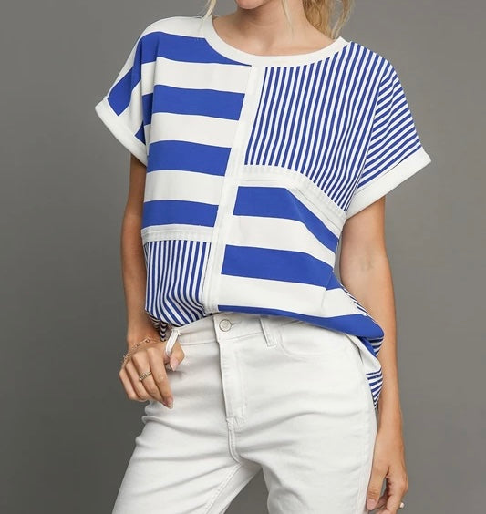 Mustang Striped Top