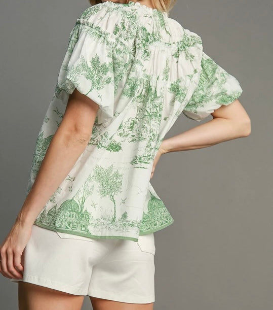 Josie Toile Top