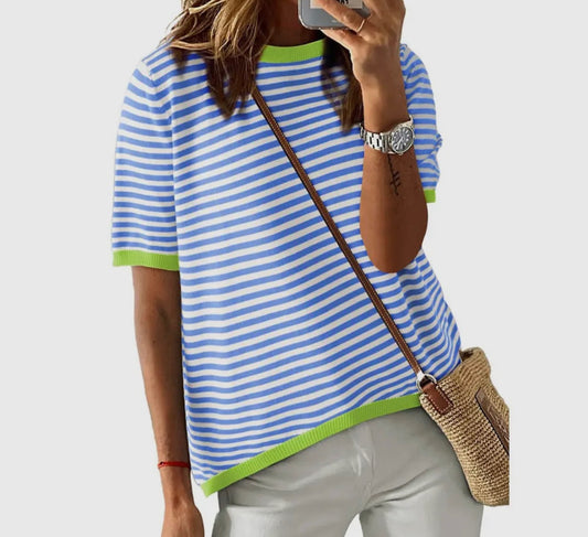 Shoreline Stripes Top
