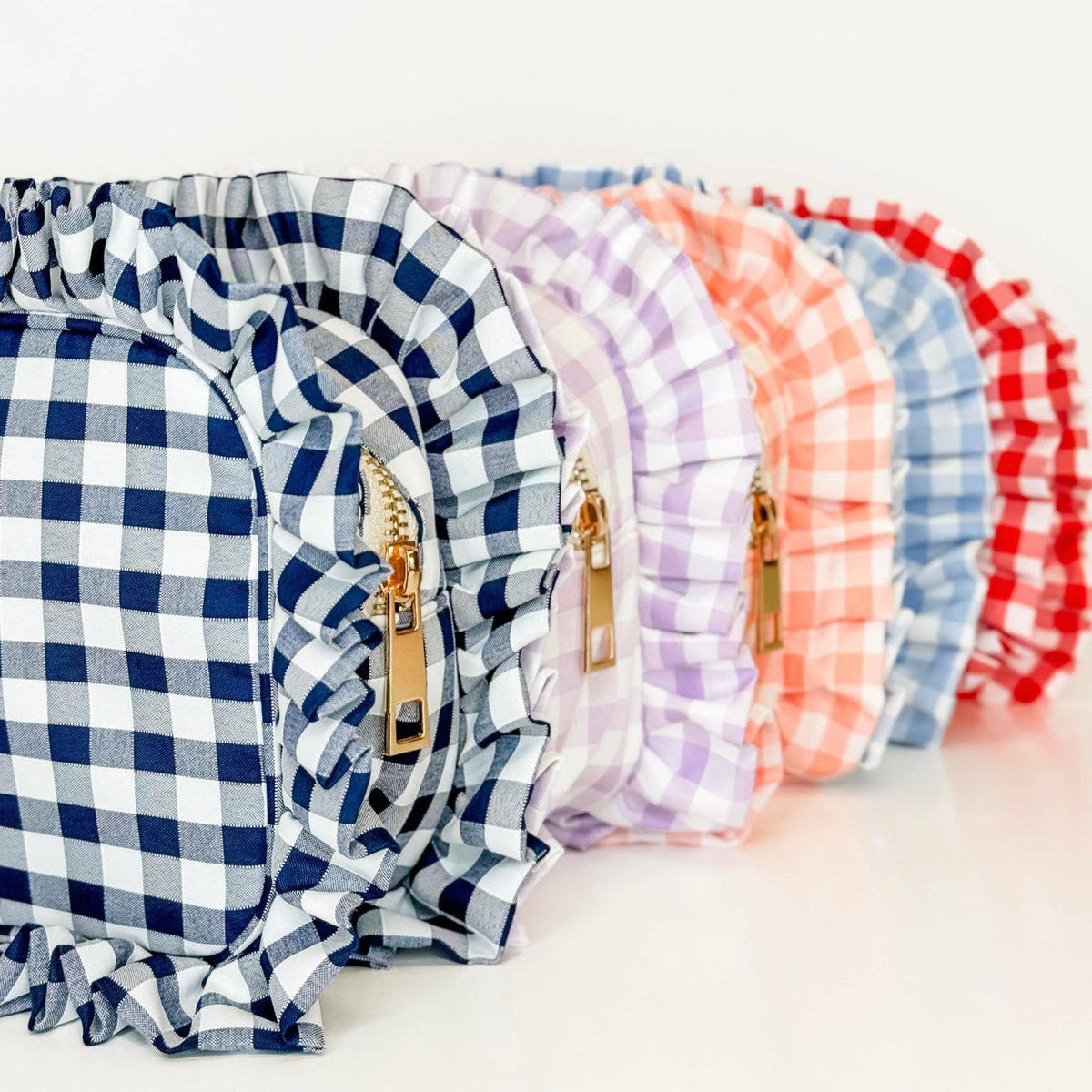 Blair Gingham Cosmetic Bag