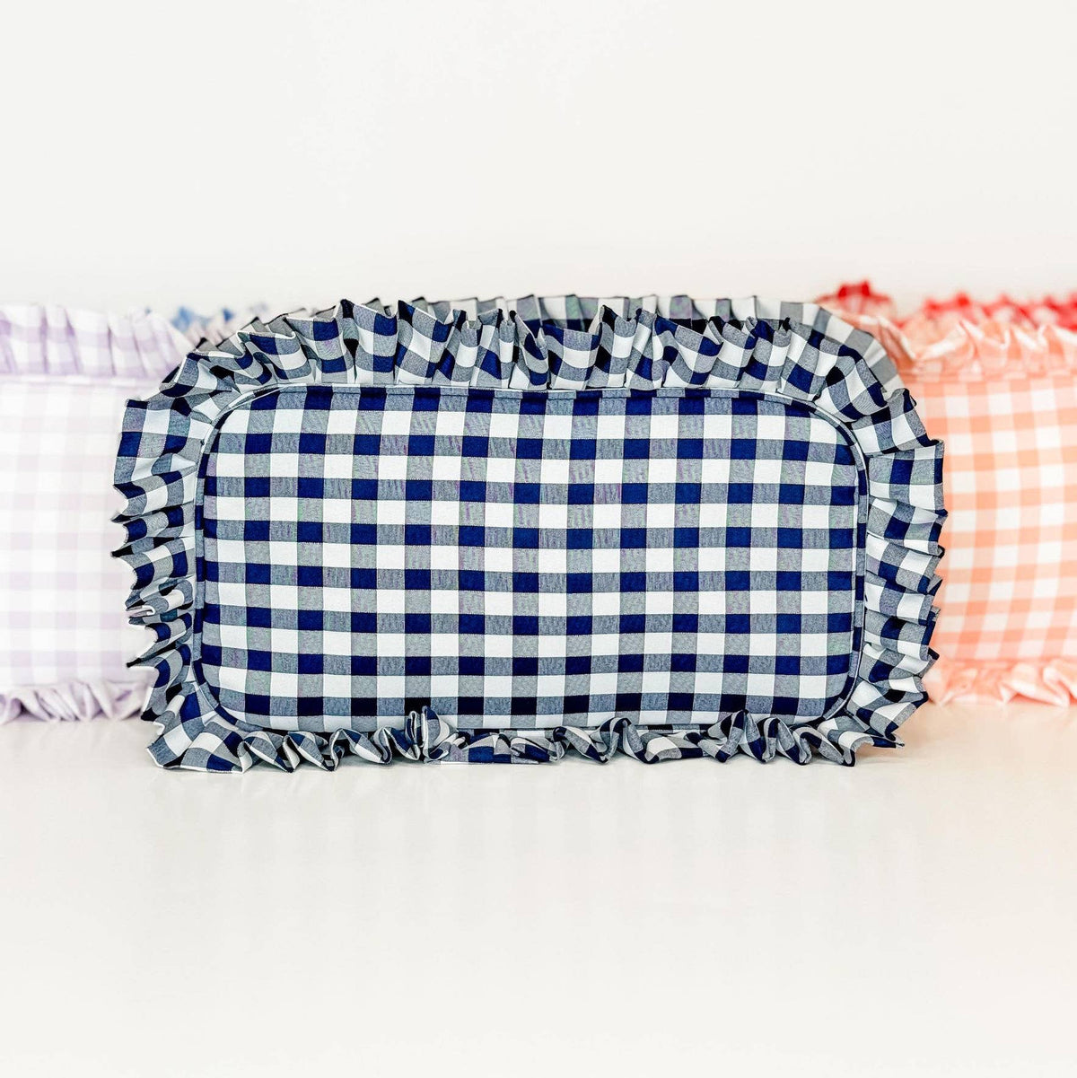 Blair Gingham Cosmetic Bag
