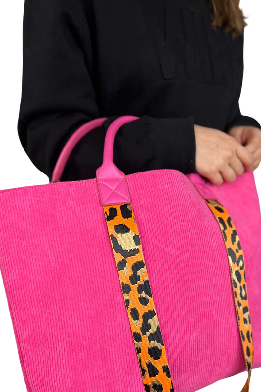 Take A Trip Textured Tote Bag