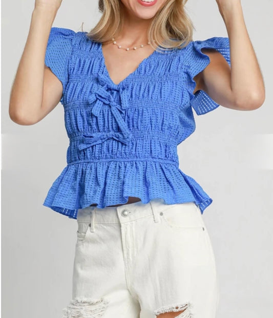 Skylar Ruffle Top