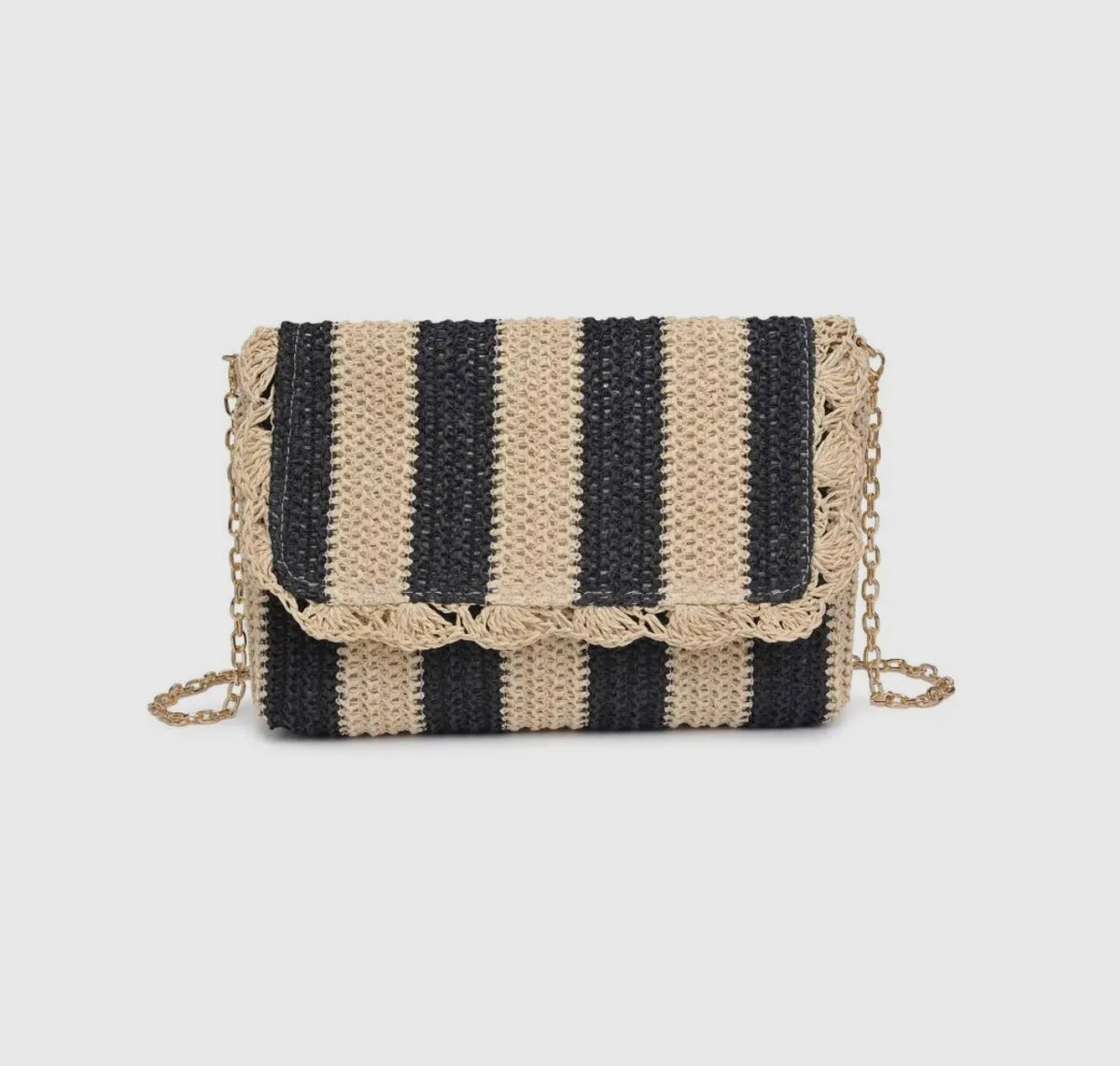Raffia Retreat Purse