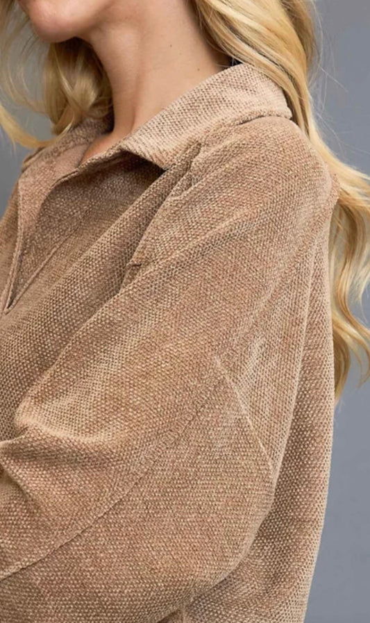 Laid Back Chenille Top