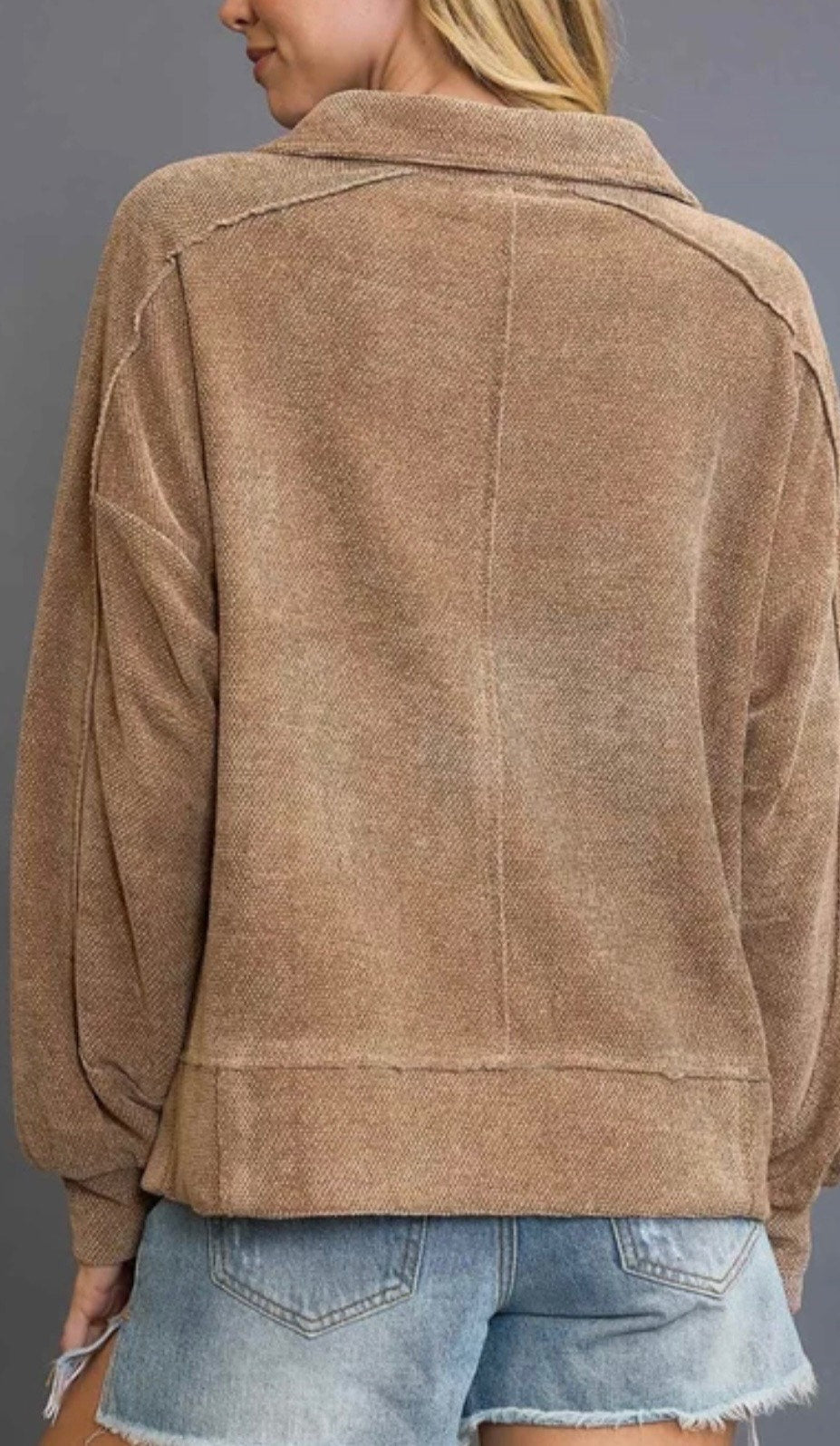 Laid Back Chenille Top