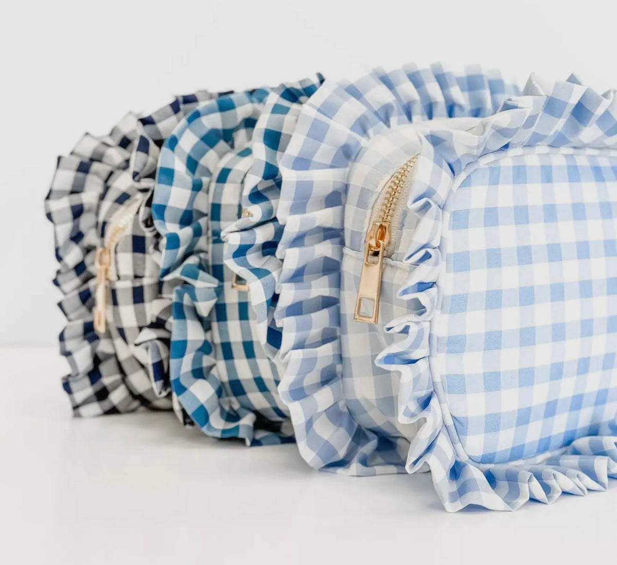 Blair Gingham Cosmetic Bag