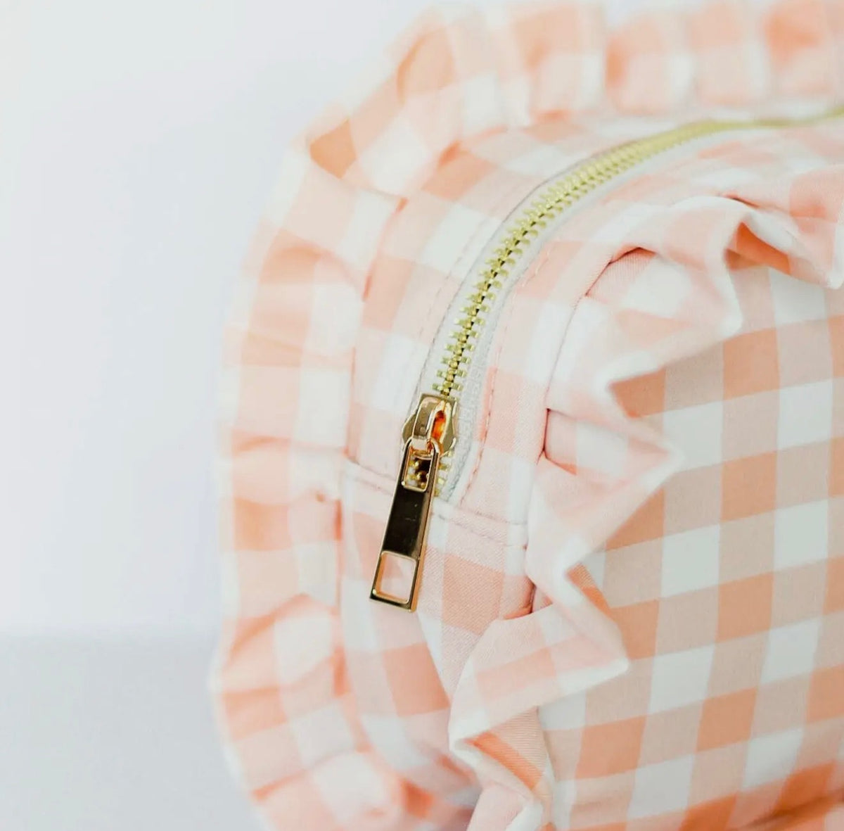 Blair Gingham Cosmetic Bag