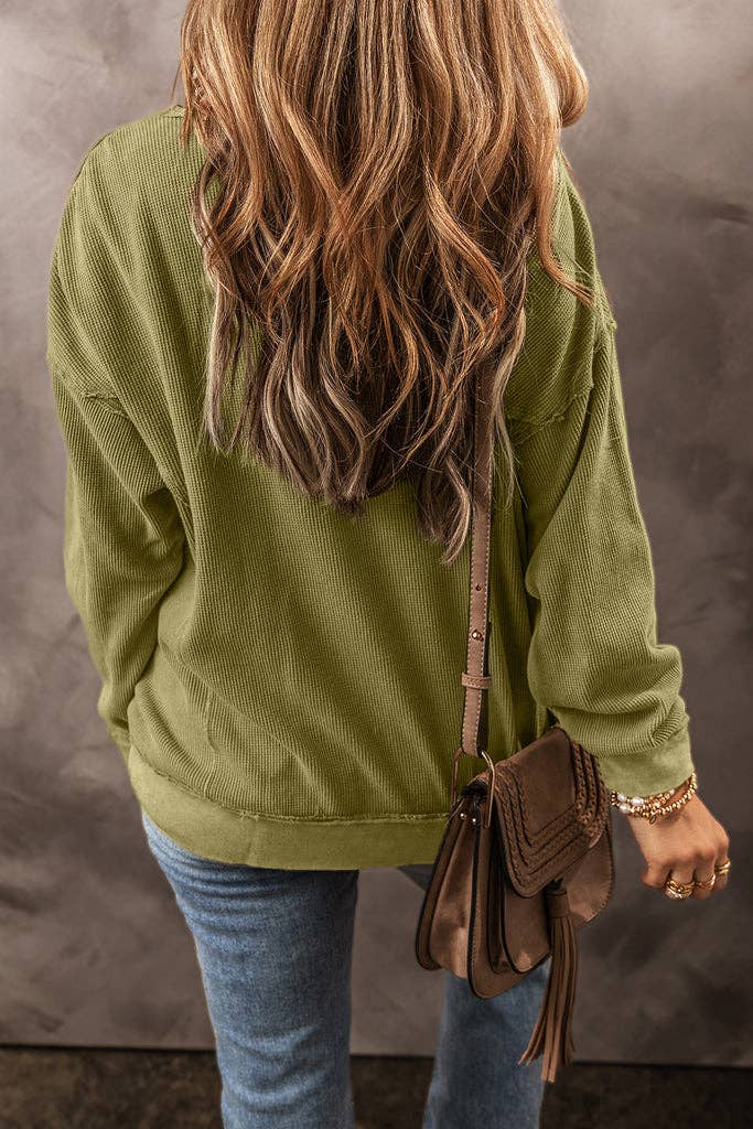 Ella Reverse Seam Sweatshirt