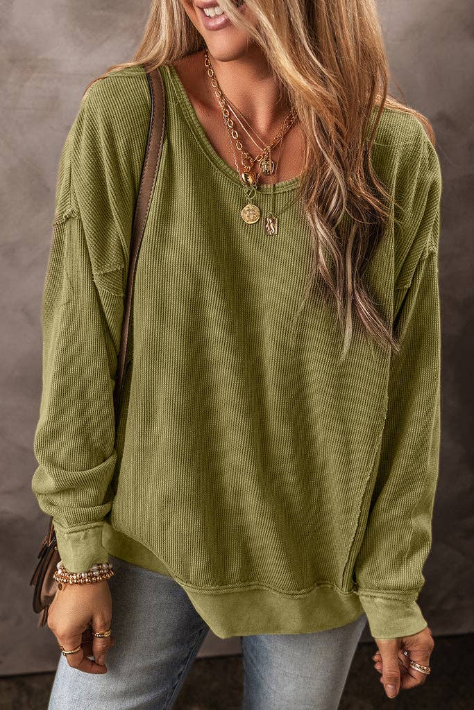 Ella Reverse Seam Sweatshirt